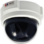 ACTI      D51 H.264 High Profile//MJPEG, Megapixel, CMOS, PoE Only, Fixed Dome with f3.6mm/F2.0 Lens, 30 fps at 1280 x 720