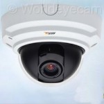 AXIS P3343-V 6mm fixed dome, vandal-resitant indoor casing. Varifocal 2.5-6 mm DC-iris lens