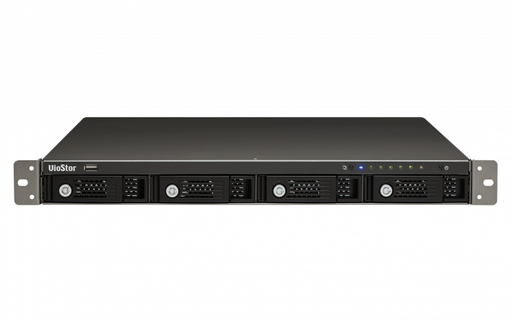 QNAP 16-channel / 4-bay / Redundant Power/ VGA Local Display / Rackmount NVR